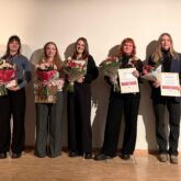 von links nach rechts: Taddeus Helm, Alexandra Nestler, Luise Margareth Schäl, Antonia Glatz, Lily Seidemann, Feya Hammerström und Leonie Zado